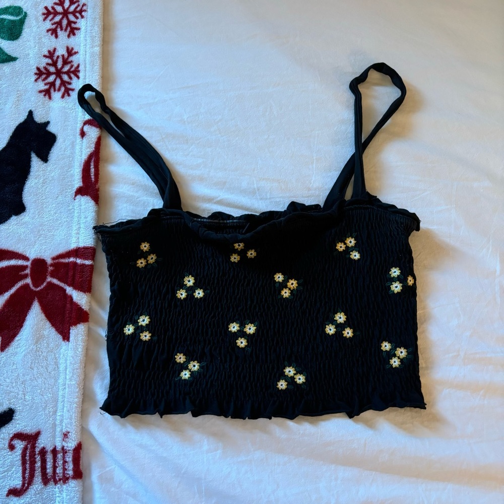 H&M Cropped Tank Top
